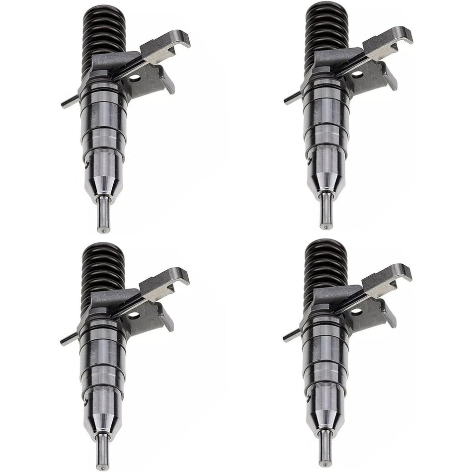 4 Pcs Fuel Injector 127-8207 for Caterpillar CAT Engine 3114 3114T Paving Compactor CB-434 CS-563 CP-563 - KUDUPARTS