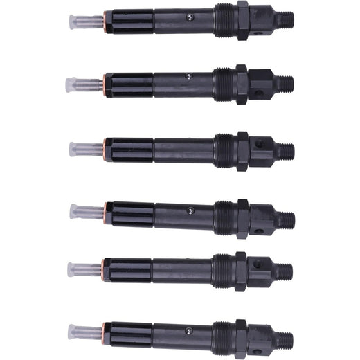 6 Pcs Fuel Injector 170-2387 216-4933 for Caterpillar CAT Engine 3056 Loader 924G 924GZ - KUDUPARTS