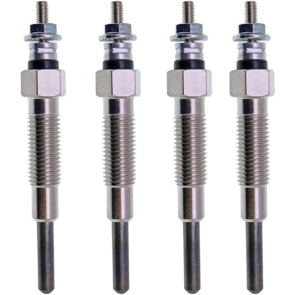 4Pcs Glow Plug 32A66-03100 for Mitsubishi S4L S4L2 Caterpillar CAT 3044C-T Engine - KUDUPARTS