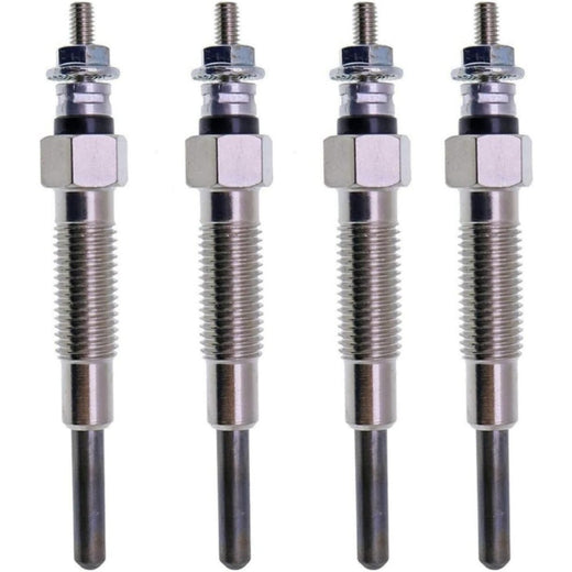 4Pcs Glow Plug 32A66-03100 for Mitsubishi S4L S4L2 Caterpillar CAT 3044C-T Engine - KUDUPARTS