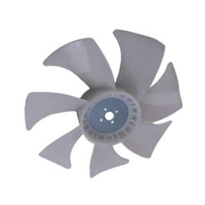 Cooling Fan 119717-44740 for Yanmar 3TNV70 Hitachi Excavator ZX17U-2 ZX17UNA-2 - KUDUPARTS