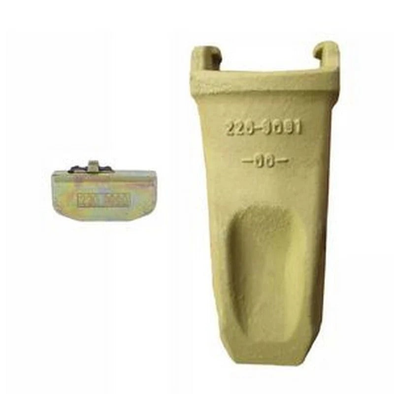 Bucket Tooth 220-9091 Retainer 220-9090 for Caterpillar CAT Excavator 315C 318C 319C 320C 320D 322C 323D 325C - KUDUPARTS