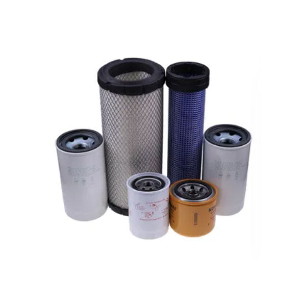 Maintenance Filter Kit for Kubota Engine V3300-E Tractor M6800 - KUDUPARTS