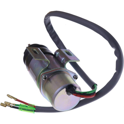 12V Stop Solenoid 894453-3411 8-94453341-0 for Isuzu Engine 4JG1 4JG2 6BG1 6BB1 6B61 4J62 4J61 - KUDUPARTS