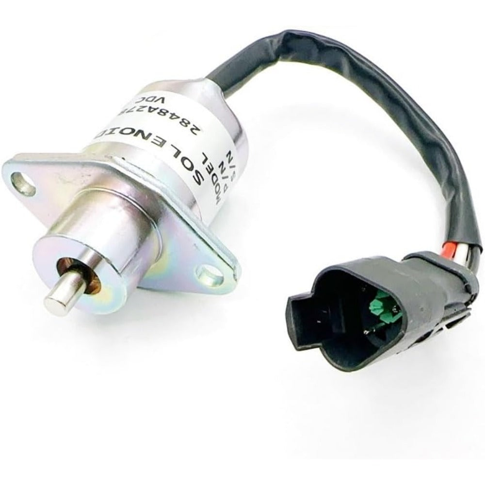 For Caterpillar CAT 232 262 252 242 906 257 277 267 287 247 12V Fuel Shutoff Solenoid 172-7209 - KUDUPARTS