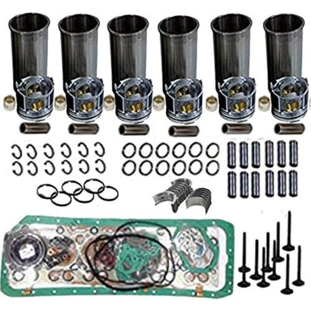 Overhaul Diesel Engine Rebuild Kit for Isuzu 6HH1 8.2L 96-03 for Isuzu FSR FVR FSR Trucks - KUDUPARTS