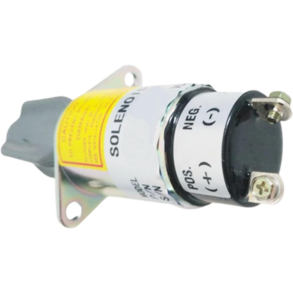 24V Stop Solenoid 1751-24A7U1B1S1 for Caterpillar CAT Excavator 303BSR - KUDUPARTS