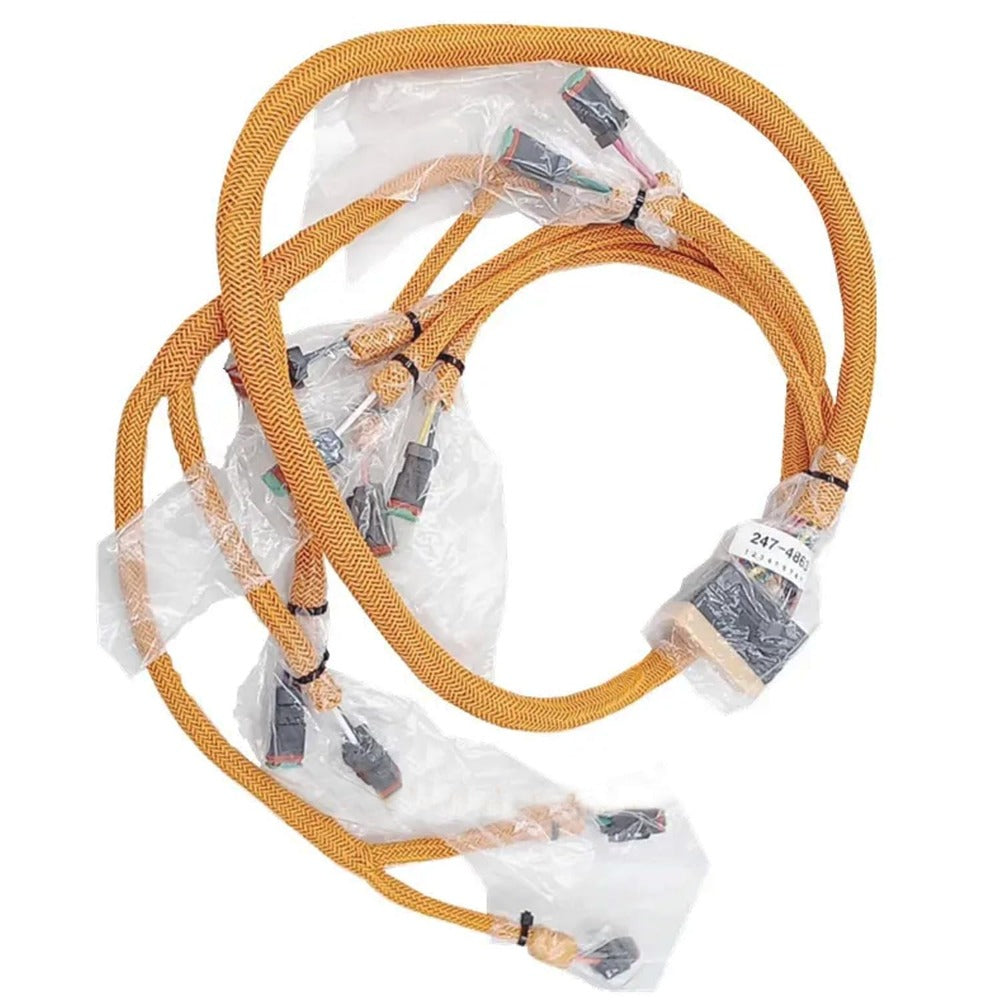 Wiring Harness 247-4863 2474863 for Caterpillar CAT Engine C11 Loader 966H - KUDUPARTS
