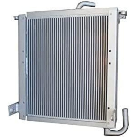 Hydraulic Oil Cooler Assembly 4206096 for Hitachi Excavator EX120 EX120-1 Size:690x610x50mm - KUDUPARTS