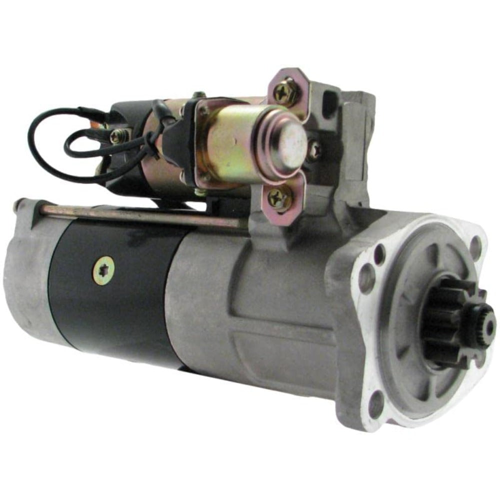 Starter Motor M008T60371 32B66-20100 for Mitsubishi S6S Caterpiller CAT 3066 Engine E320C E320D Hitachi ZAX330 Excavator - KUDUPARTS