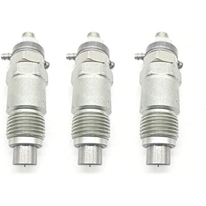 3PC Fuel Injector 15271-53000 for Kubota Tractor L185 L245 L2050 L295 L2350 L235 L275 L175 L225 L225DT - KUDUPARTS