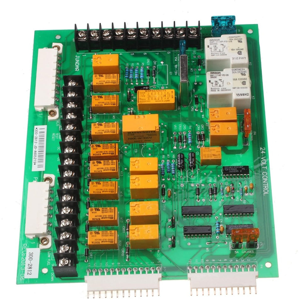 24V 12 Lights Generator Control Panel 300-4297 300-2812 Curcuit Board for Onan Parts (Ship to US Only)