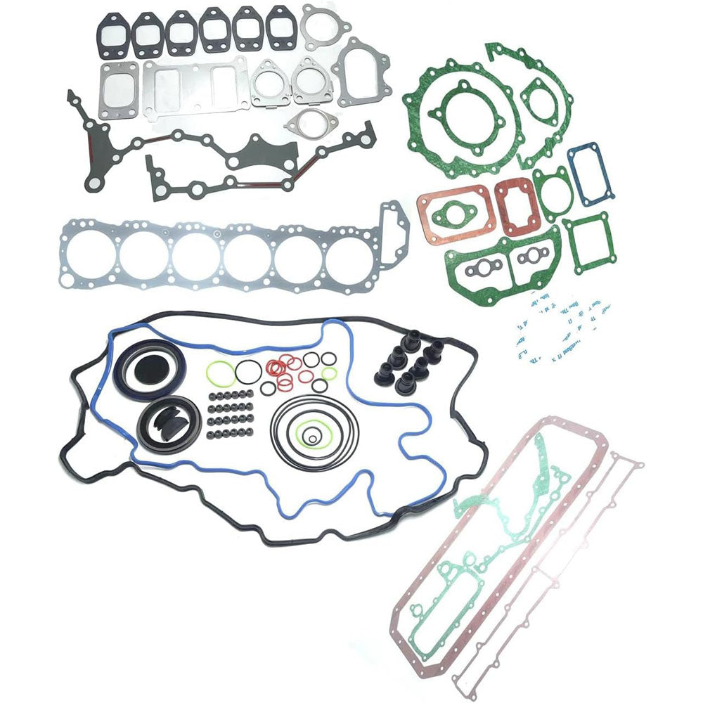 Complete Cylinder Head+Full Gasket kit 11101-E0541 11101E0541 Compatible with Hino J08E Engine Kobelco SK330-8 SK350-8 Excavator Hino UD Truck - KUDUPARTS