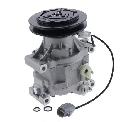 Compresor de aire acondicionado SCSA06C 6A671-97110 6A671-97114 para tractores Kubota serie LM