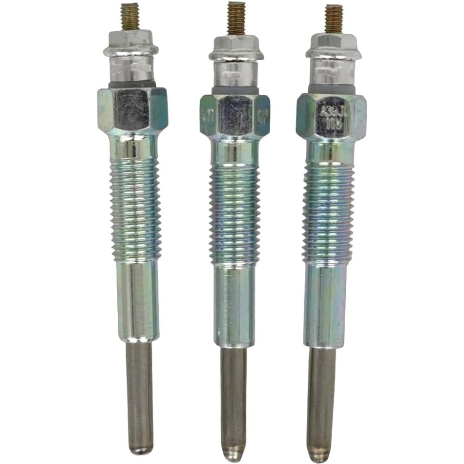 3 PCS Glow Plug 172-4585 for Caterpillar CAT Engine 3003 3013 3013C C1.1 C1.5 C1.7