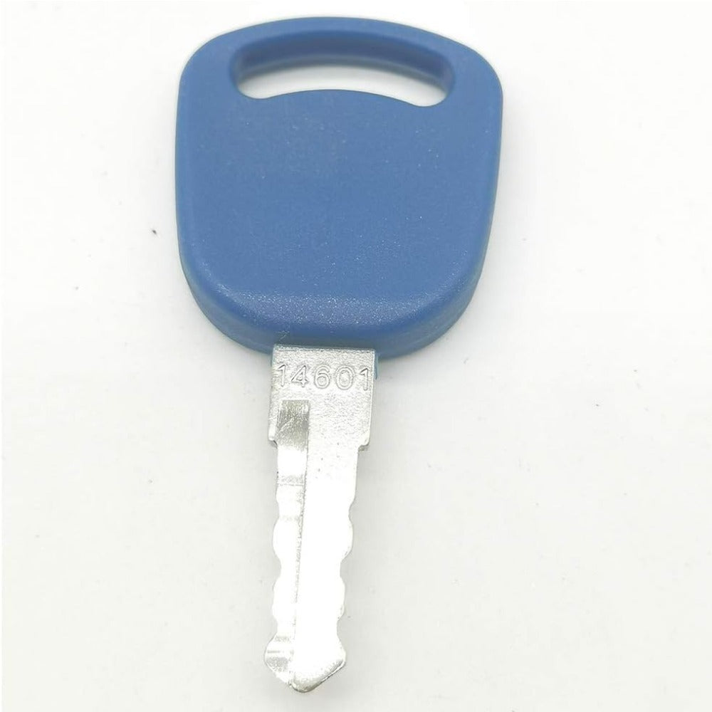 2 Ignition Keys 14601 for Case-IH New Holland Ford Tractors 6640 7740 7840 8240 8360 8560 TL100 TL90 TS100 TS90 TS115A - KUDUPARTS