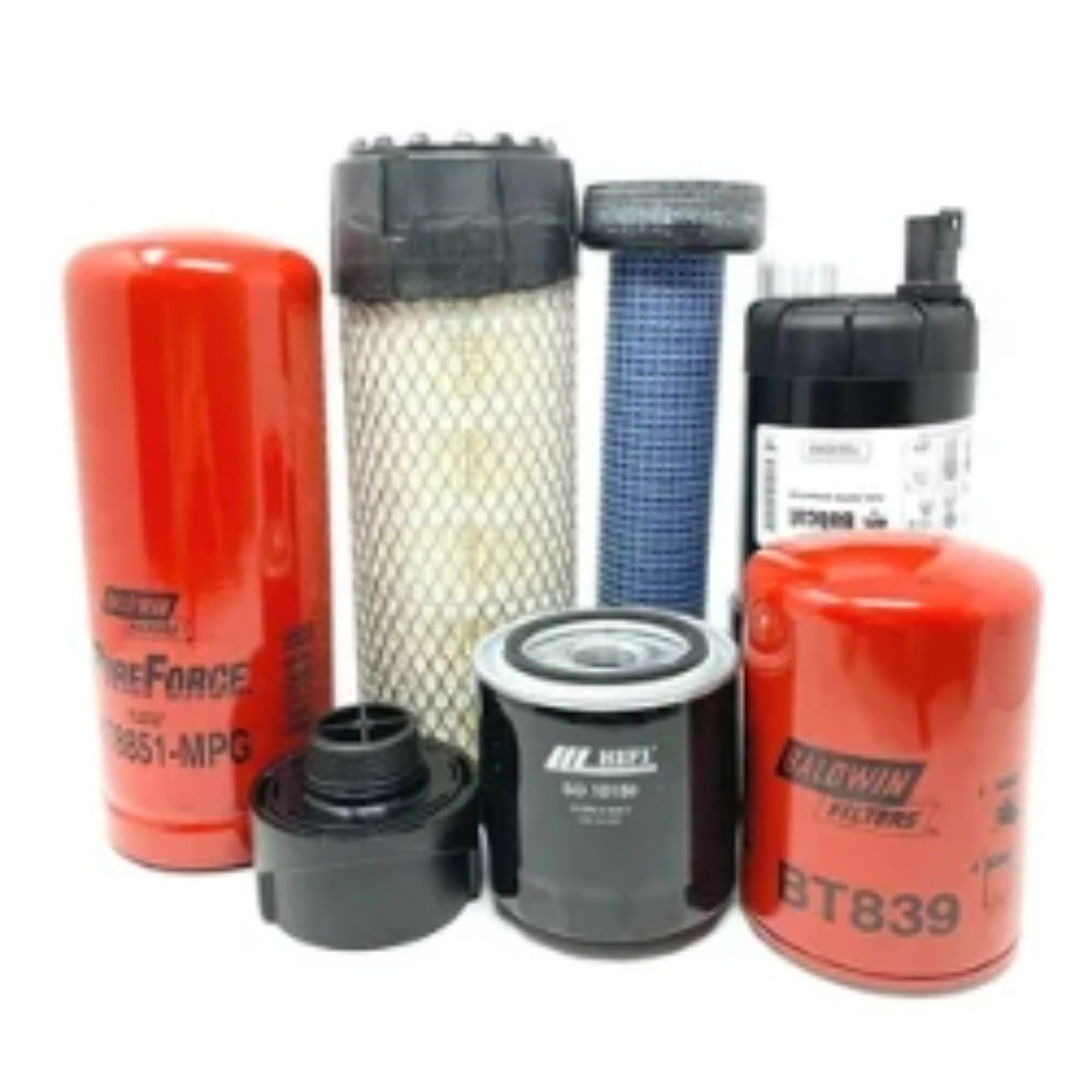 1000/3000 Hour Filter Kit 7338192 for Bobcat Excavator E85 - KUDUPARTS