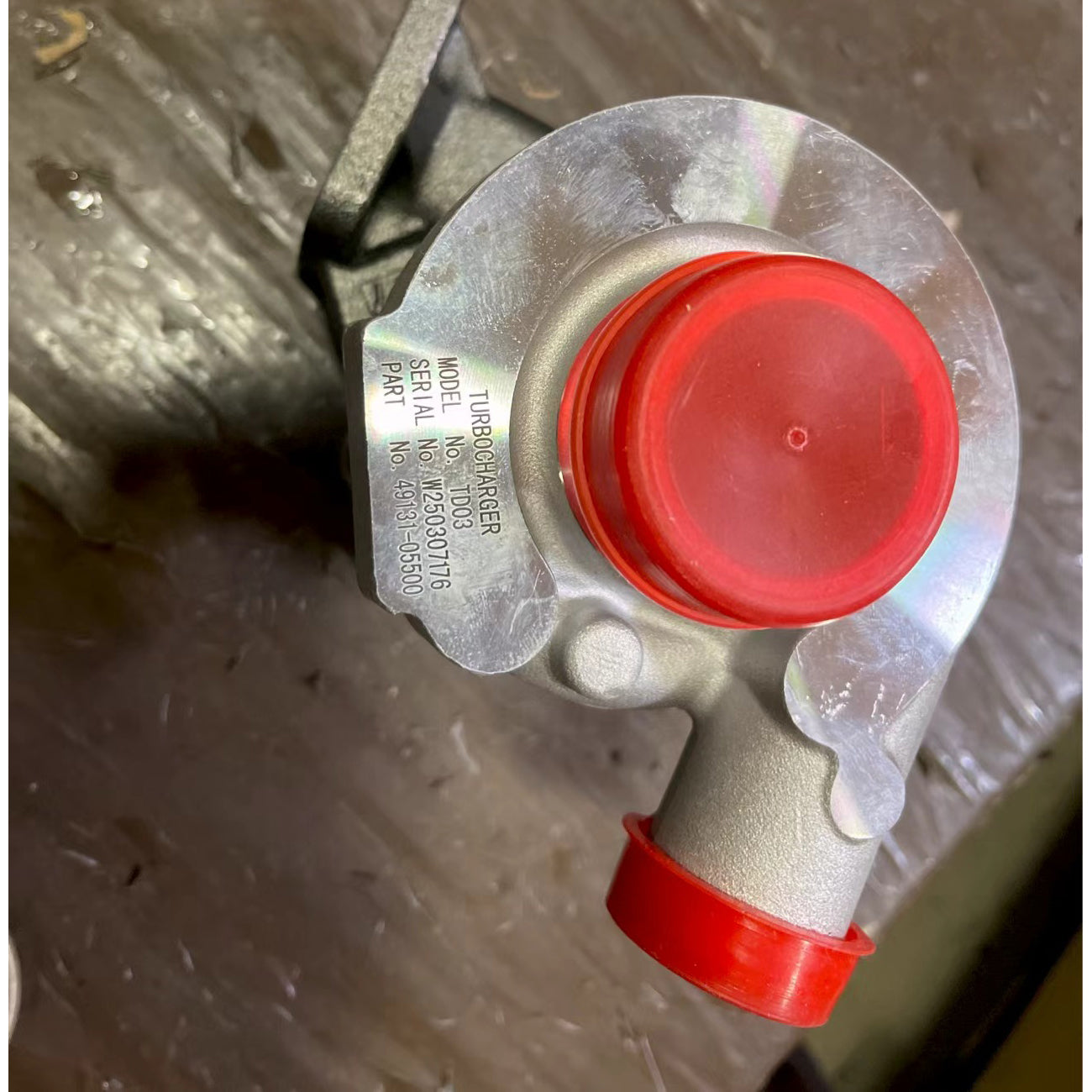 Turbo TD03 Turbocharger 49131-05500 for Iveco F5C Kubota V2003 Mitsubishi S4Q2 Engine