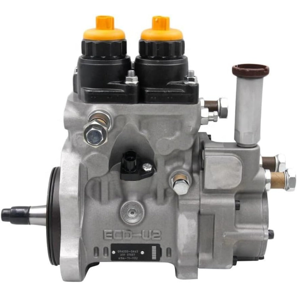 Fuel Injection Pump 6217-71-1132 for Komatsu Engine SA6D140E-3E-7 Excavator PC600LC-7 Dozer D155AX-5 - KUDUPARTS