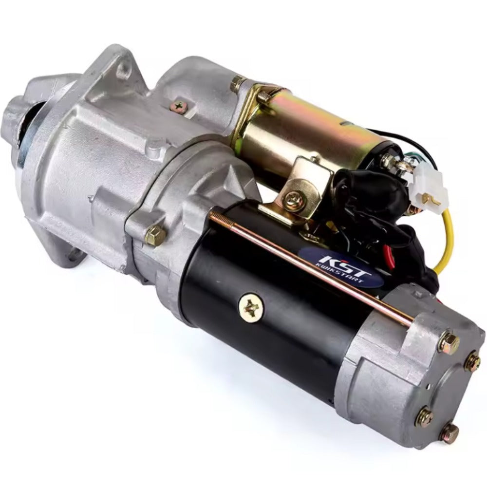 Auto Spare Parts Car Starter Motor 60081-33111 for Komatsu Engine 4D95 Caterpillar CAT Excavator EX120 - KUDUPARTS