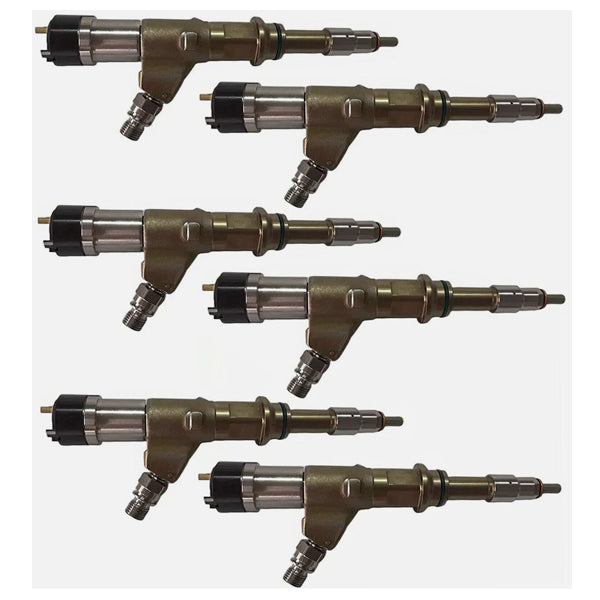 6 Pcs Fuel Injectors 4307475 5491515 for Cummins Engine ISG - KUDUPARTS