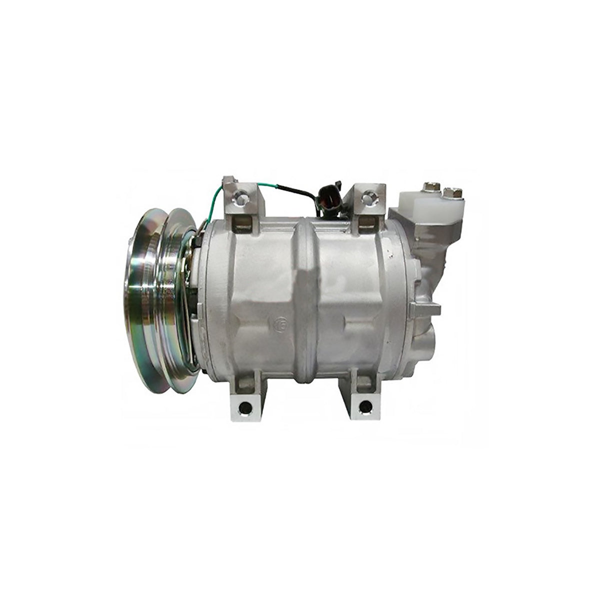 DKS15CH Air Conditioning Compressor 4456130 for Hitachi Excavator ZX200 ZX210W ZX230 ZX270 ZX330 ZX350W - KUDUPARTS