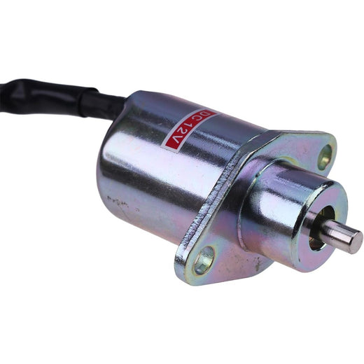 For Caterpillar CAT 236 246 248 252 262 267 277 287 12V Fuel Shutoff Solenoid 173-1338 - KUDUPARTS