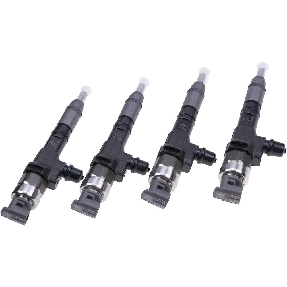 4Pcs Fuel Injector 1J770-53050 1J770-53070 1J770-53074 1J770-53051 295050-1980 for Kubota Engine V3307-CR-TE4 V3307 Tier 4 - KUDUPARTS