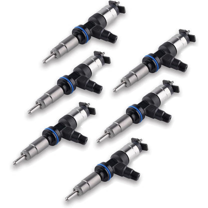 6 Pcs Fuel Injector 370-7281 for Caterpillar CAT Engine C7.1 Excavator 336 - KUDUPARTS
