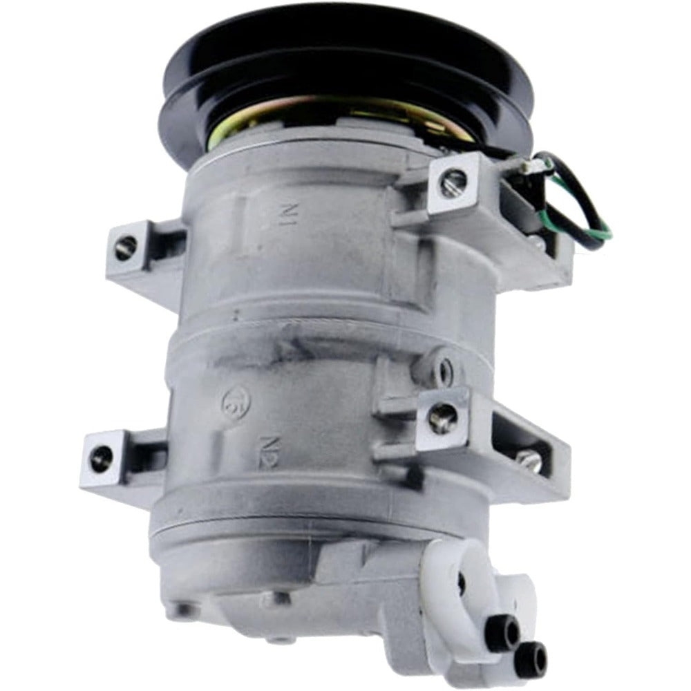 DKS15D A/C Compressor 506012-2330 for John Deere Excavator Hitachi Crane - KUDUPARTS