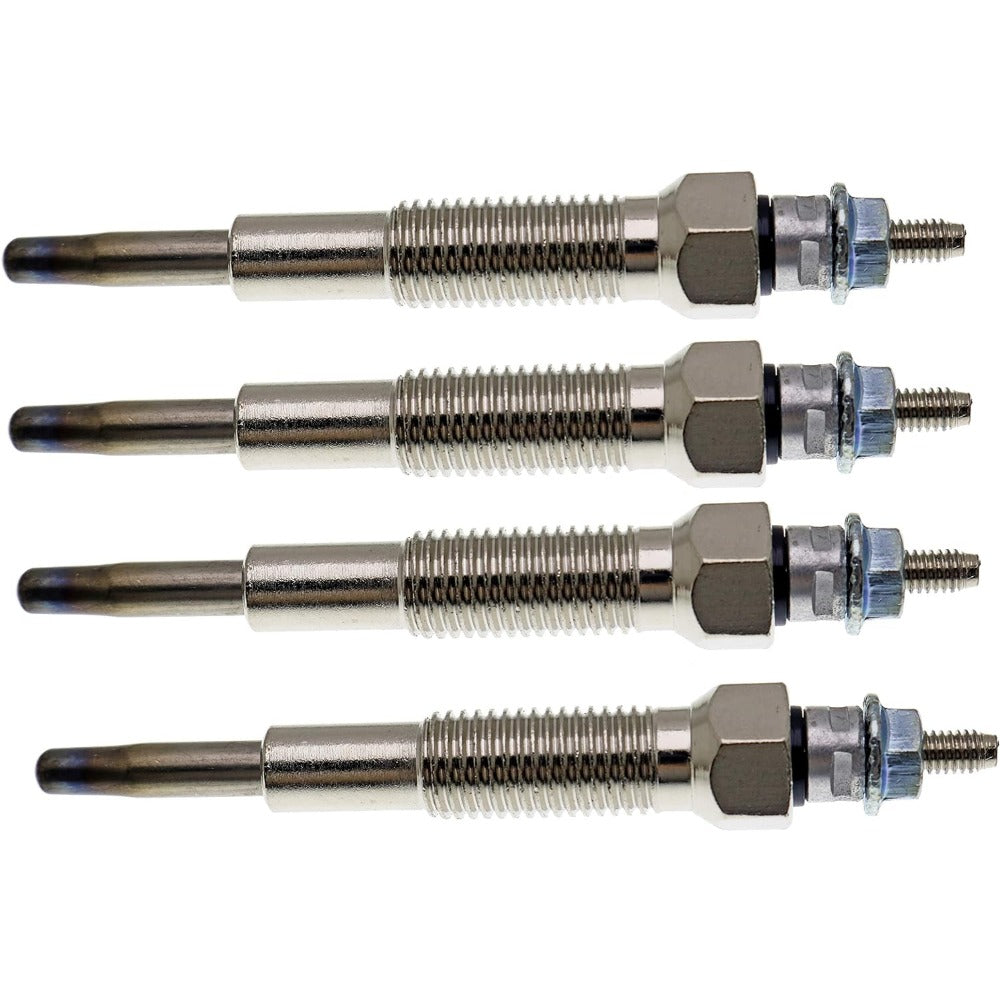 4 PCS Glow Plug 172-4585 for Caterpillar CAT Engine 3014 3024 3024C C2.2 - KUDUPARTS