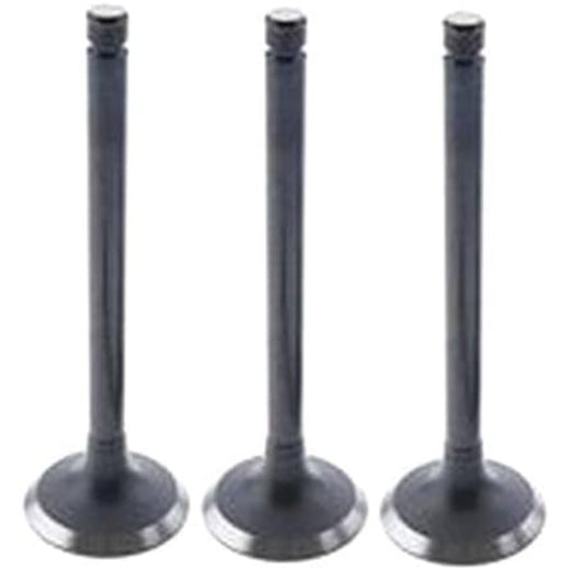 For Komatsu Excavator PC40FR-1 PC40FR-2 Yanmar 3TNE88 Komatsu 3D88 Engine Exhaust Valve 3 Units 1 Set Y129100-11130 - KUDUPARTS