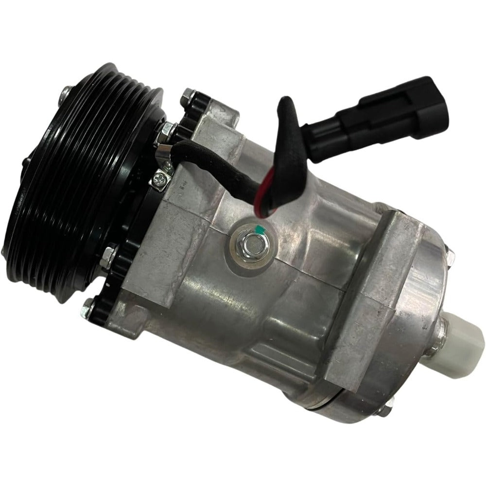 SD7H15 A/C Compressor 47358876 for New Holland Tractor T4.120 T5.115 T5.105 T4.110 T4.100 T5.95 T4.90 T5.110 T5.120 - KUDUPARTS