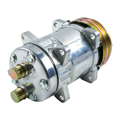 SD7H15 A/C Compressor 83972170 for Ford New Holland Tractor 5110 5610 6410 6610 - KUDUPARTS