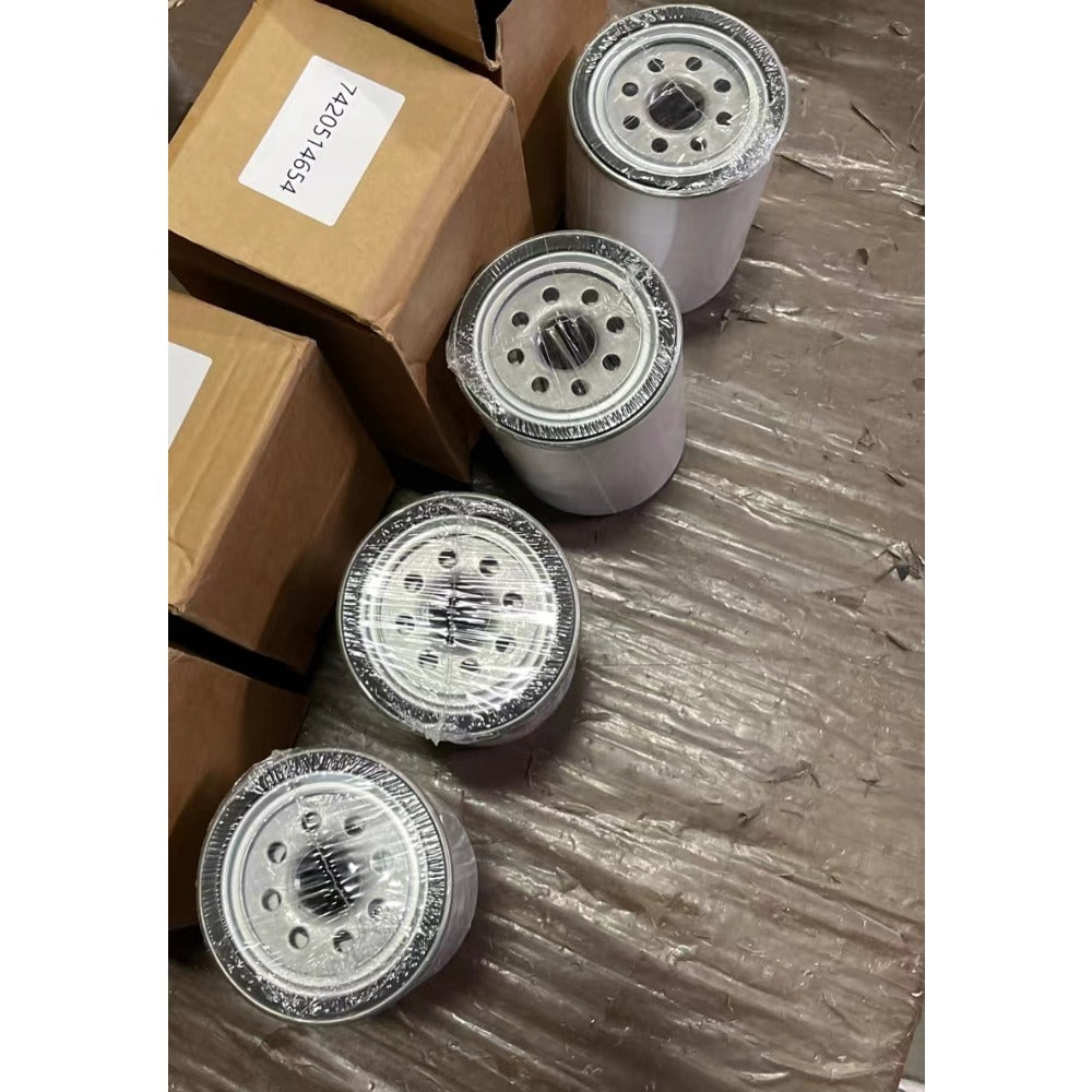 4pcs Fuel Water Separator for Fleetguard FS19735 Renault 7420514654 Hengst H700WK