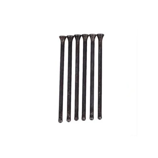 6Pcs Push Rod 16851-15110 for Kubota Engine D722 D902 Kubota Utility Vehicle RTV900 Mower ZD1011 ZD1021 ZD18 ZD21 ZD221 ZD321 ZD323 ZP330 - KUDUPARTS