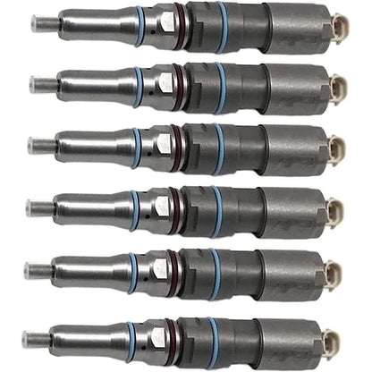6 Pcs Fuel Injector 456-3544 20R-5079 for Caterpillar CAT Engine C7 - KUDUPARTS
