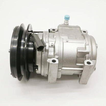 For Komatsu Bulldozer D65E-12 D65EX-12 Air Conditioning Compressor 14X-911-17400 ND047200-4451 - KUDUPARTS