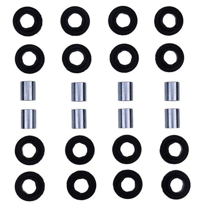 All 4 Shock Bushing Bearing Sleeve Kit for Arctic Cat 250 300 400 500 650 700 - KUDUPARTS