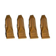 4 piezas de dientes de cuchara de cincel de roca 6Y-3222RC para excavadora Caterpillar CAT 305.5E, 306, 06E, 307, 307B, 307E, 308, 309 y 310