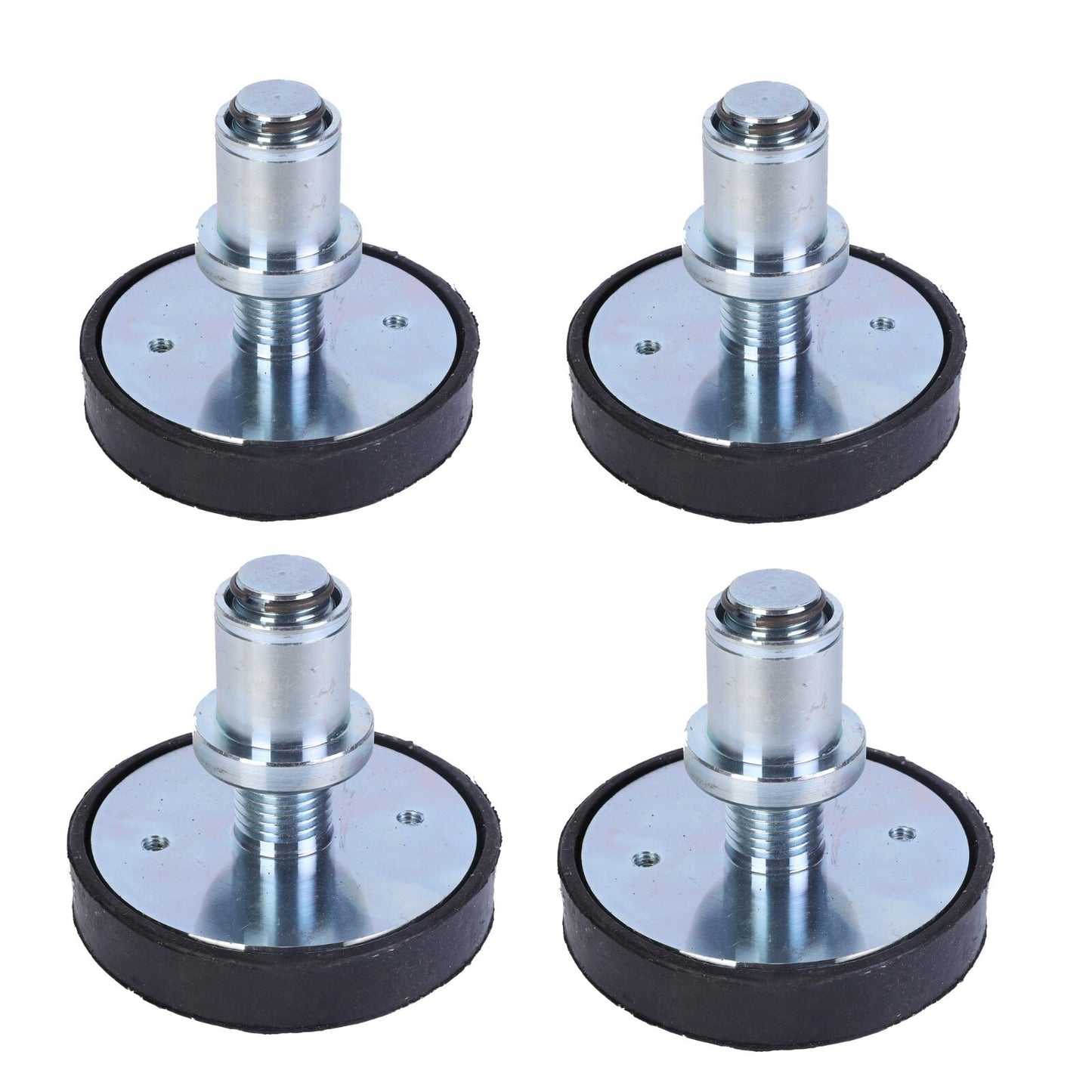 4 Pieces Car Lift Rubber Tray Heightening Feet Plus High Leg Pads Shaft Diameter