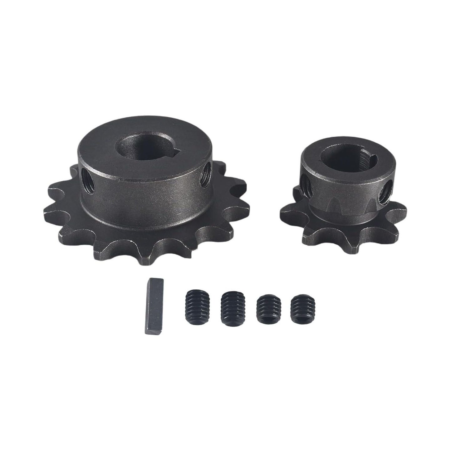 5/8" x 12" Complete Jackshaft Kit for Go Kart Cart / Mini Bike With 400 410 420 Chains