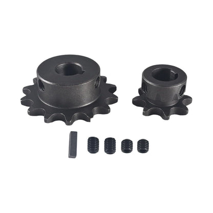 5/8" x 12" Complete Jackshaft Kit for Go Kart Cart / Mini Bike With 400 410 420 Chains
