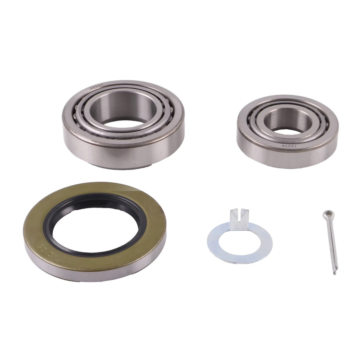 K3-210 6k-7k lb Trailer Hub Wheel Bearing Kit 25580 25520 14125A 14276 for Boat Cargo - KUDUPARTS