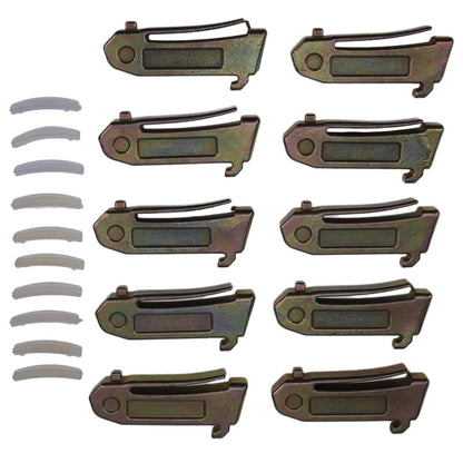 10 pasadores flexibles K290S para dientes de cucharón de la serie Hensley estilo X290