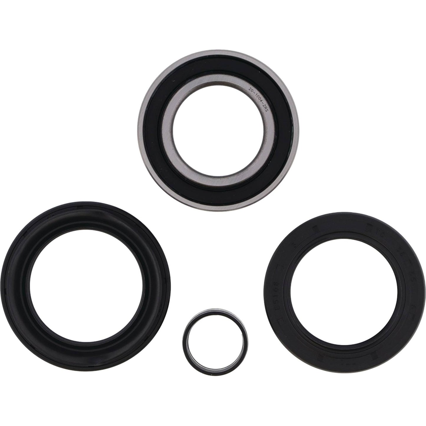 All Balls Racing Wheel Bearing Kit 25-1005 for Honda ATV 1998-2004 TRX450FE Foreman TRX450FM Foreman 2001-2004 TRX500FA Rubicon