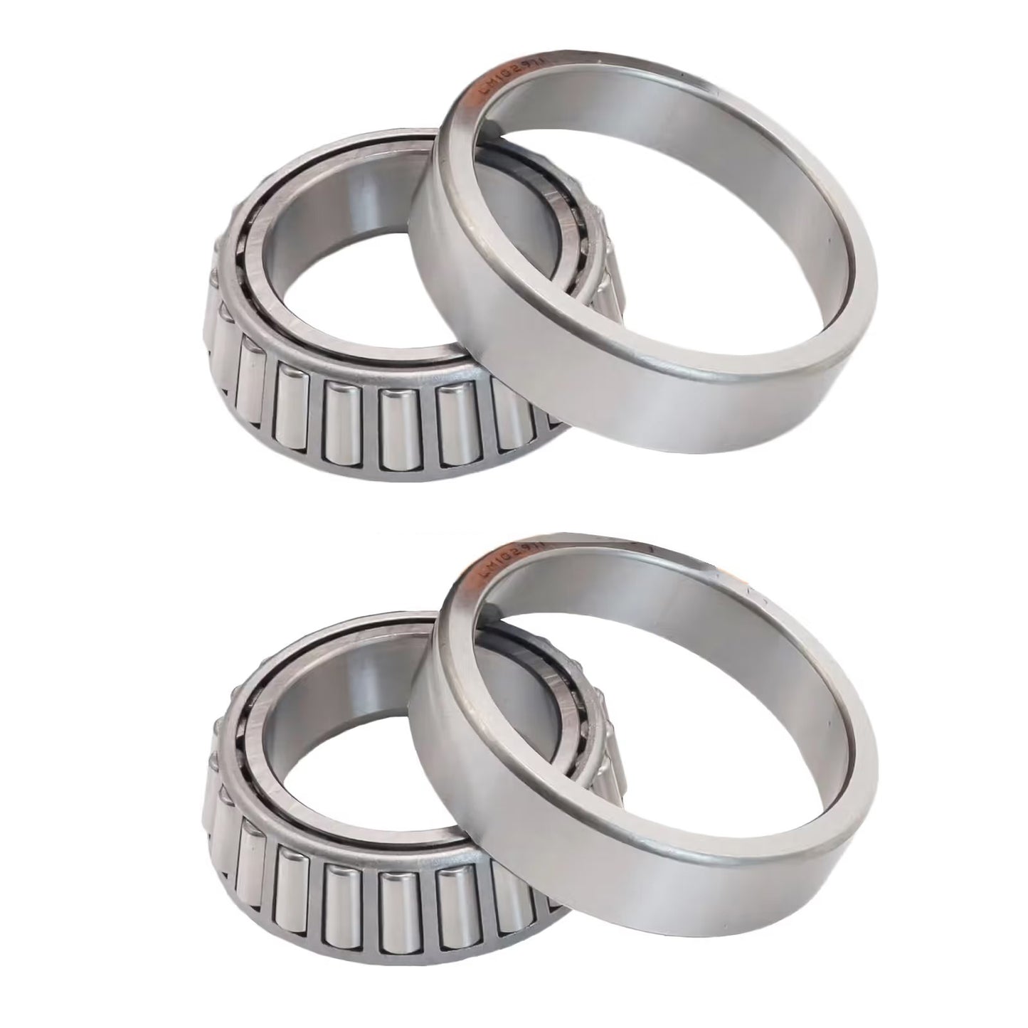 2 Set Single-Row Tapered Roller Bearing & Race Kit LM102911 LM102949 for GM 8.5" 10-Bolt
