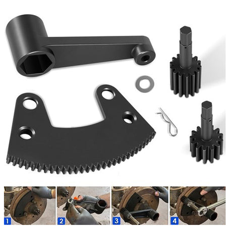 Torque Multiplier Leverage Tool 000133 for Volkswagen 36mm Axle Nut And Flywheel Gland Nut - KUDUPARTS