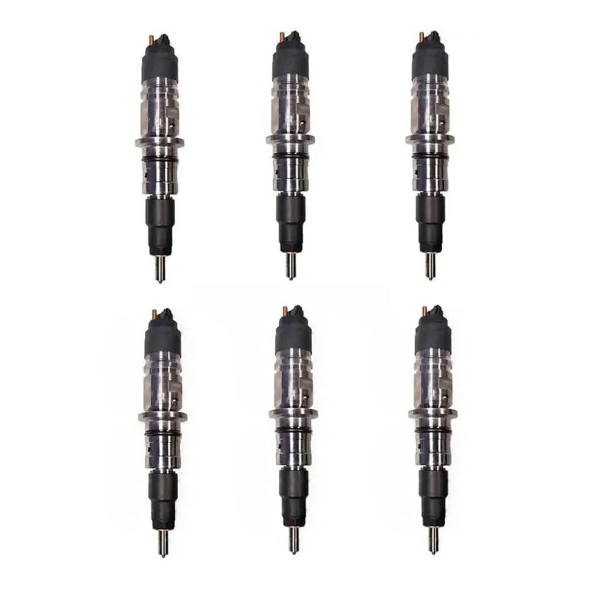 6 Pieces Fuel Injector 5567915 0445124071 68568034AA for Cummins Engine ISB 6.7L(Ship to US Only.)