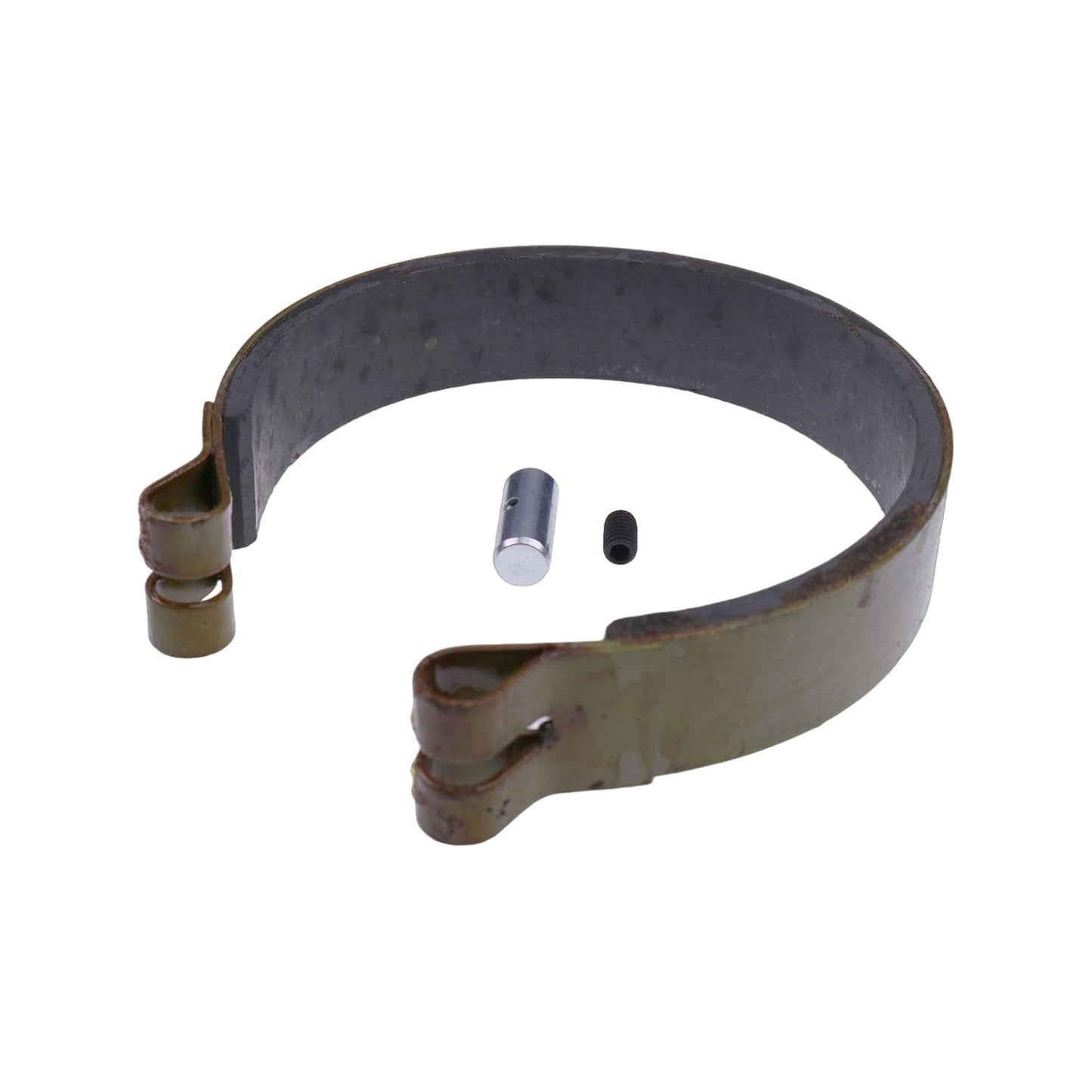 Bande de frein et goupille de 10 cm (4 pouces) pour de nombreux modèles de karts, minimotos, quads et véhicules tout-terrain.